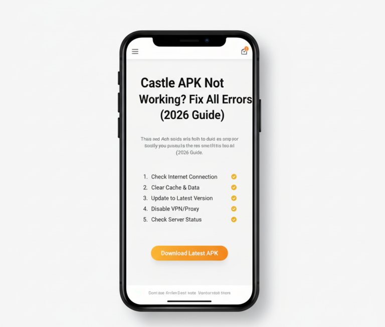Castle APK not working fix guide