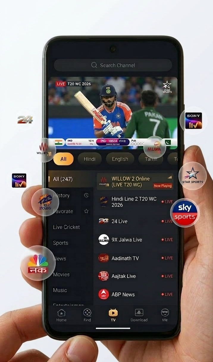 Watch live tv on castle apk