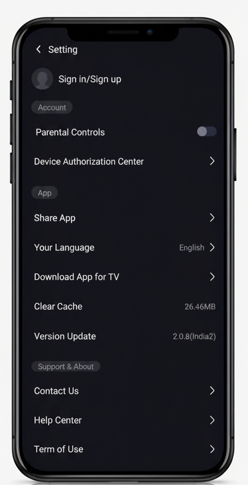 Update castle apk app information