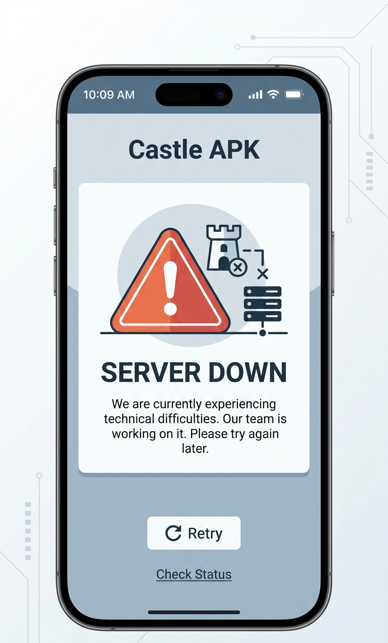 castle apk down right now