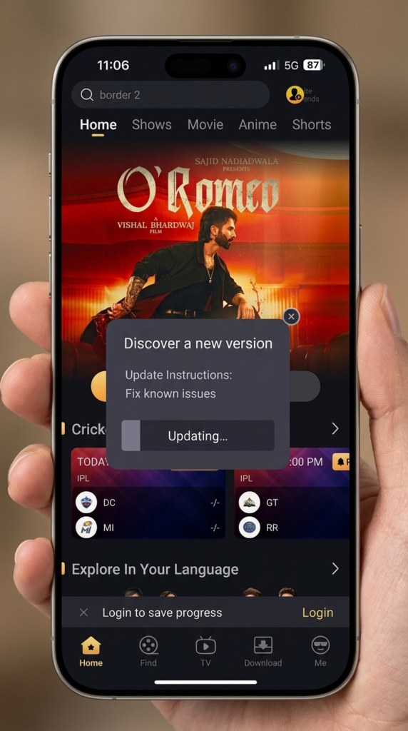 Castle APK Update Stuck