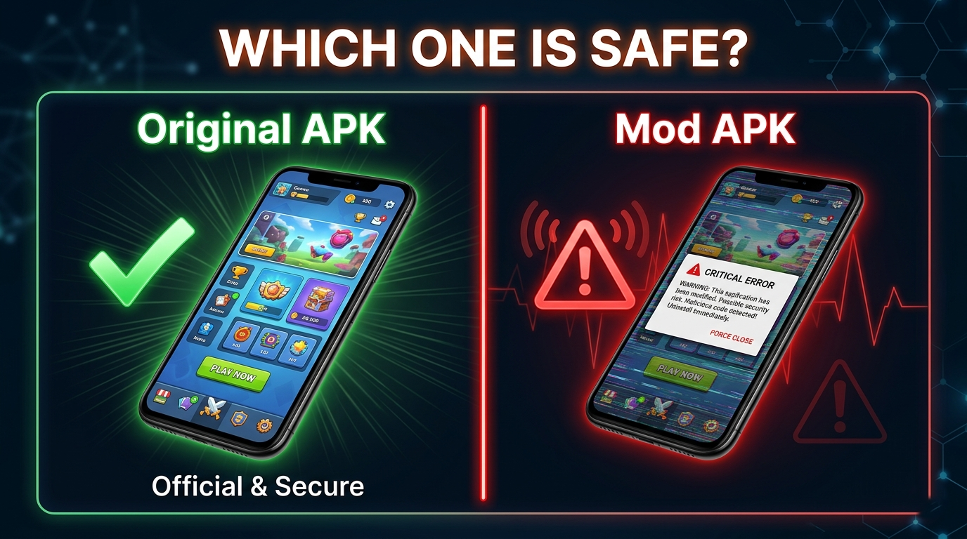 Castle Mod APK 2.0.9 vs Original Version 2.0.9
