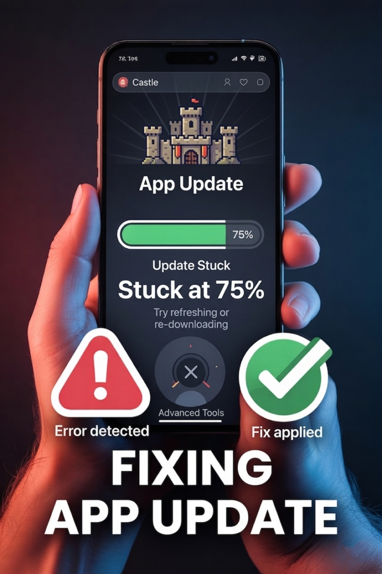 Castle APK Update Stuck