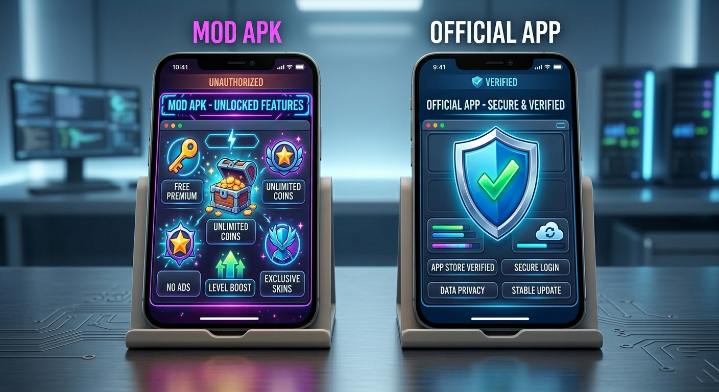 castle mod apk features vs official version